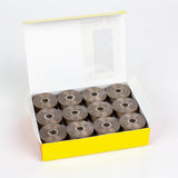 DecoBob prewound bobbins 463 Dark Tan Size M