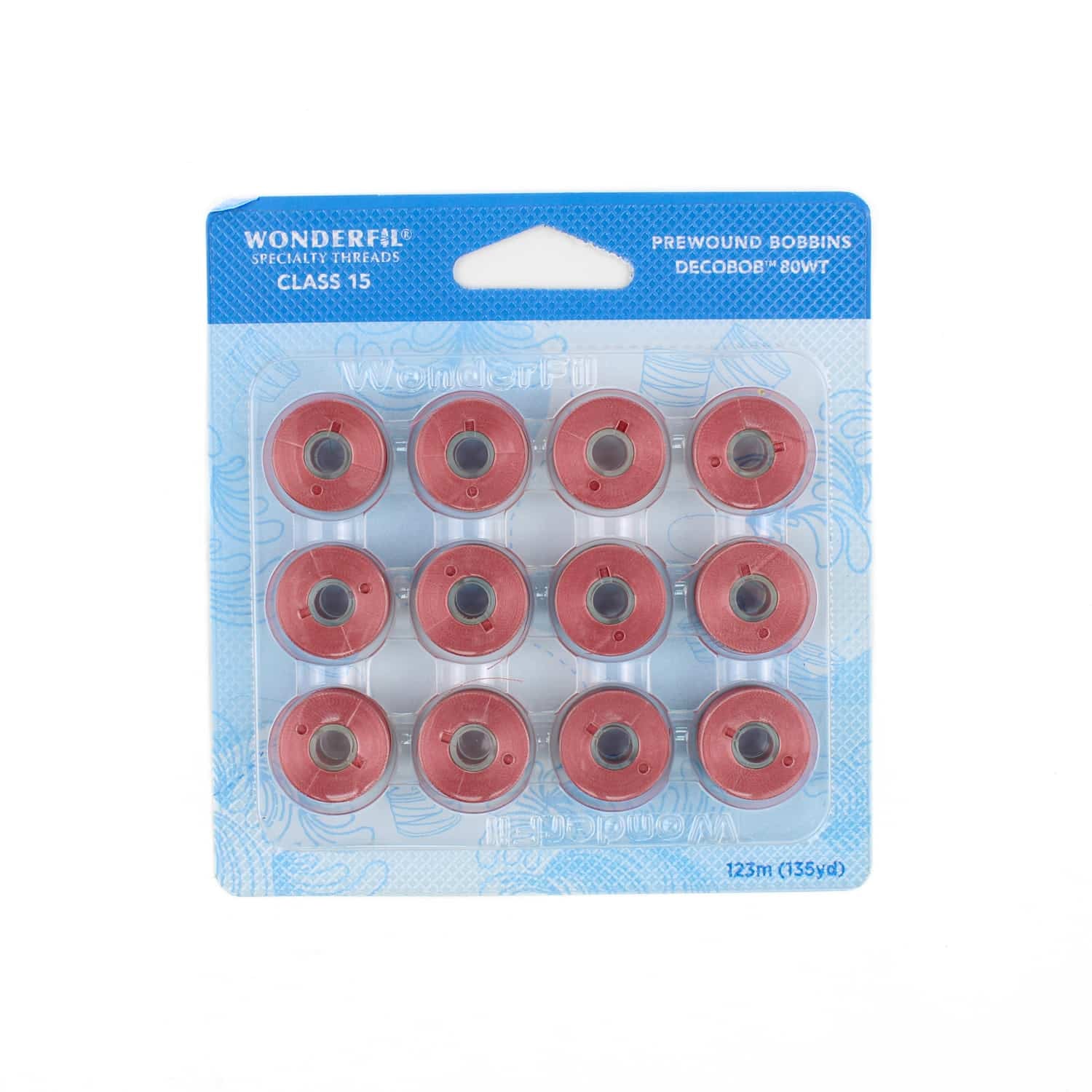 DecoBob prewound bobbins 221 Dusty Rose Class 15