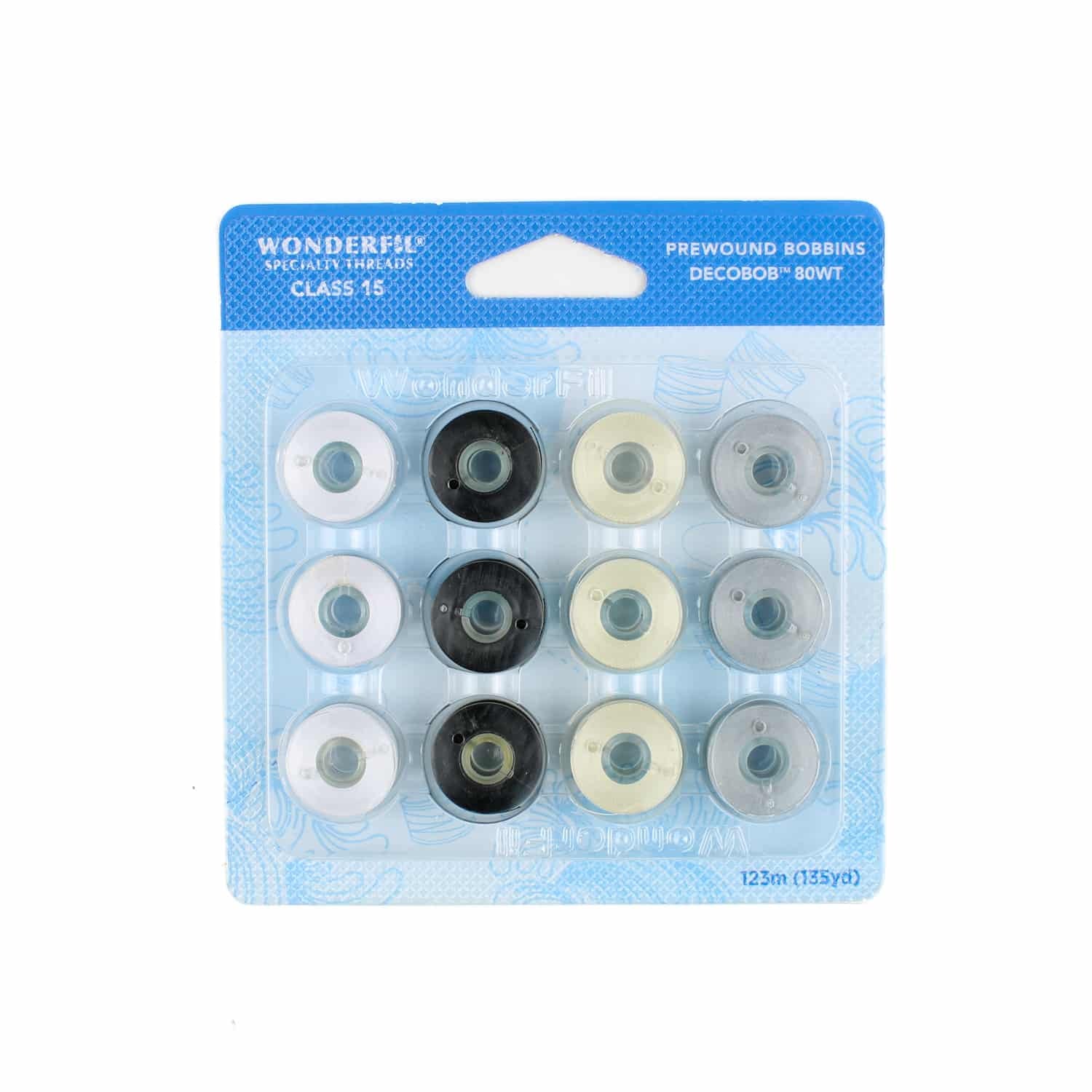 DecoBob prewound bobbins Basics Pack Class 15