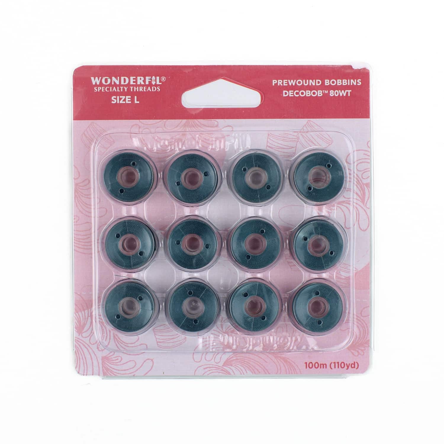 DecoBob prewound bobbins 315 Metal Blue Size L