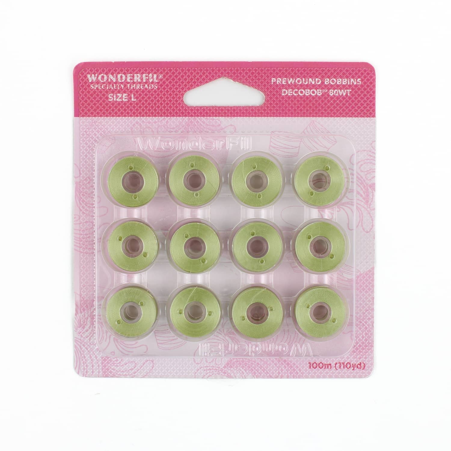 DecoBob prewound bobbins 591 Sage Size L