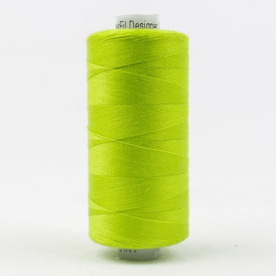 Thread - Designer Polyester - 40Wt - DS354 - Yellow Green
