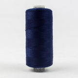 Thread - Designer Polyester - 40Wt - DS879 - Midnight Blue