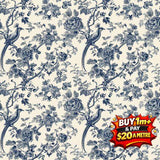 TOILE DE JOUY DV6622 100% COTTON