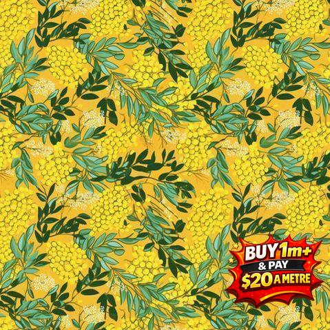 NORA'S NATIVES WATTLE DV6714 100% COTTON