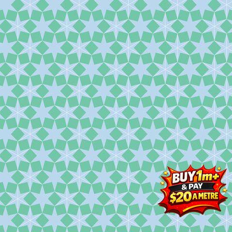 DECK THE HALLS CHRISTMAS DV6924 100% COTTON