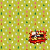 DECK THE HALLS CHRISTMAS DV6928 100% COTTON