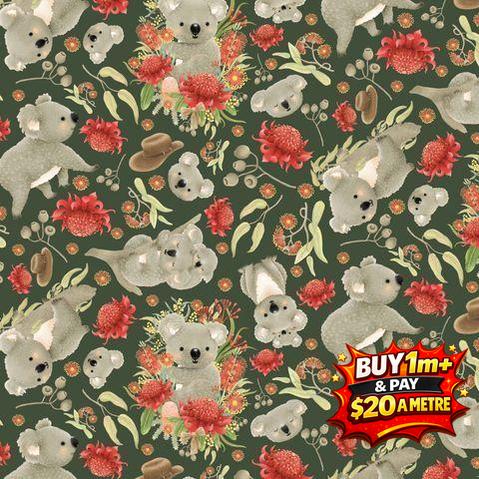 JEN DIGITAL CHRISTMAS DV6960 100% COTTON