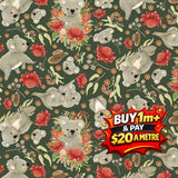 JEN DIGITAL CHRISTMAS DV6960 100% COTTON