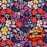 SUMMER ABROAD DRILL PALACE PARK HEDGE DVF1126 100% COTTON DRILL 240GSM 137CM