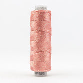 Thread - SSDazzle Rayon Metallic - 8Wt - SSDZS1127 - Apricot Blush - 46m/50yd