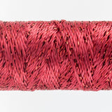 Thread - SSDazzle Rayon Metallic - 8Wt - SSDZS1130 - Claret Red - 46m/50yd