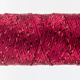 Thread - SSDazzle Rayon Metallic - 8Wt - SSDZS1168 - Bright Rose - 46m/50yd