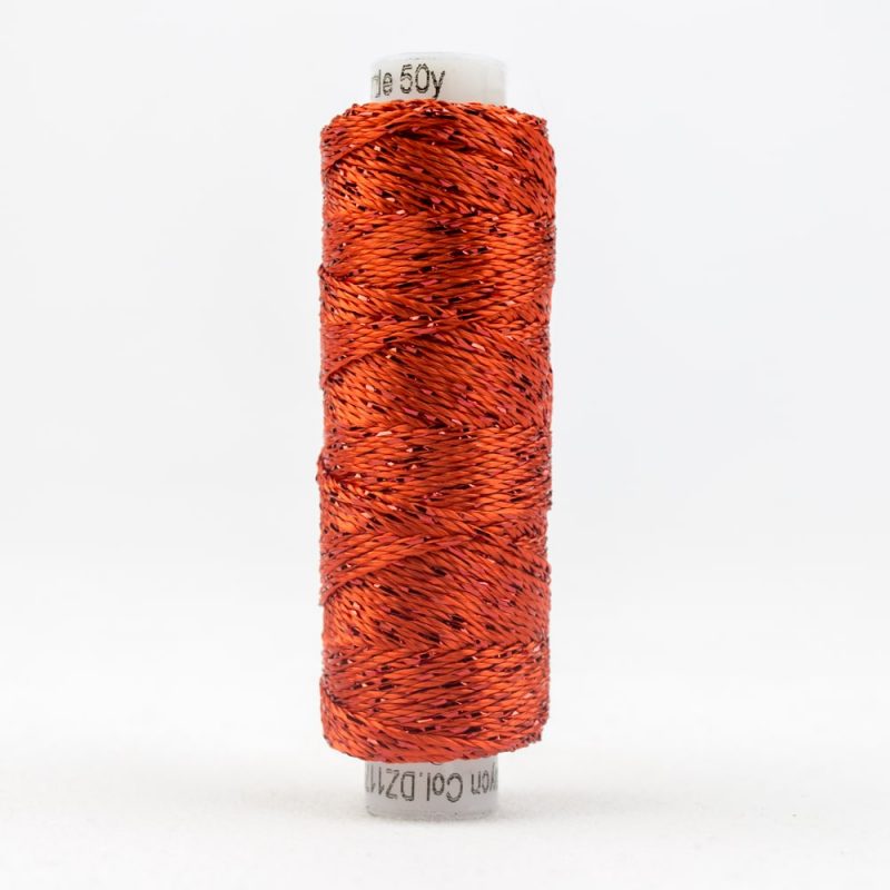 Thread - SSDazzle Rayon Metallic - 8Wt - SSDZS1179 - Grenadine - 46m/50yd