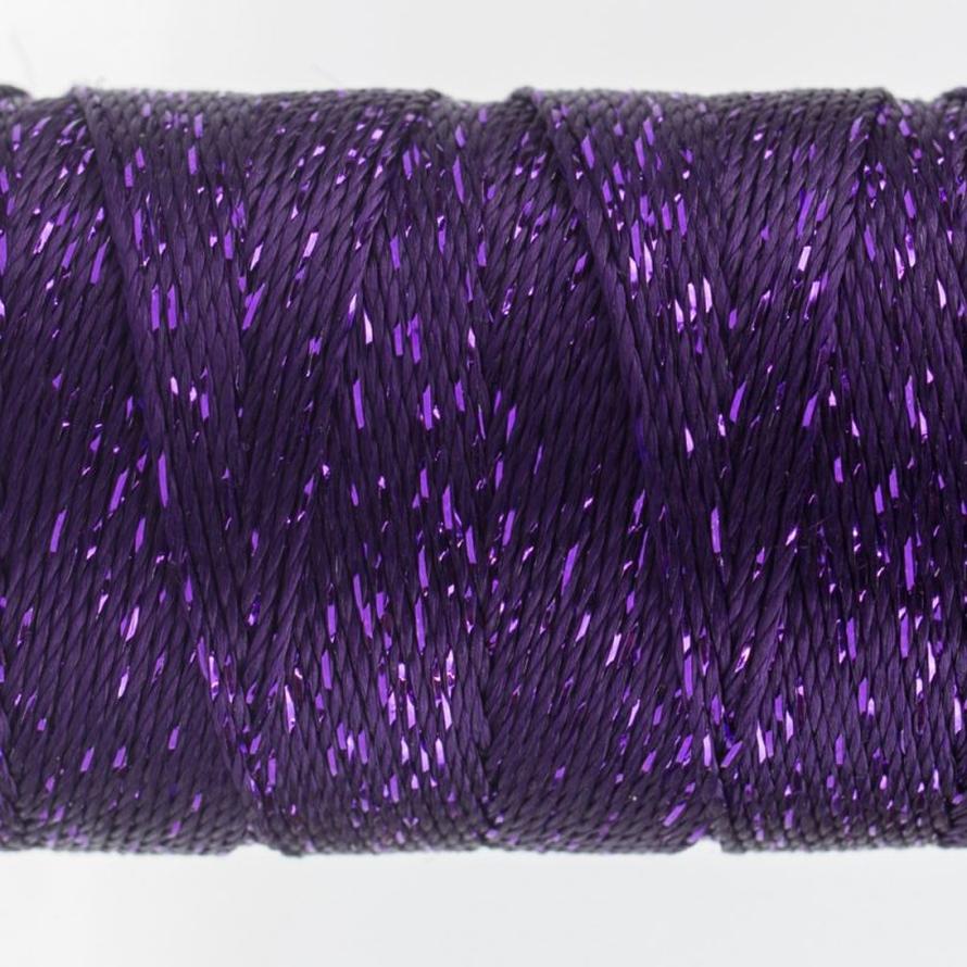 Thread - Dazzle Rayon Metallic - 8Wt - DZ124 - Purple