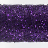 Thread - Dazzle Rayon Metallic - 8Wt - DZ124 - Purple