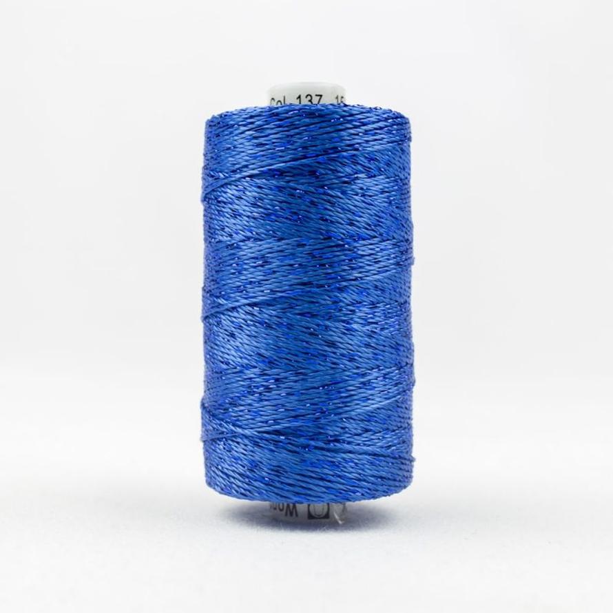 Thread - Dazzle Rayon Metallic - 8Wt - DZ137 - True Blue