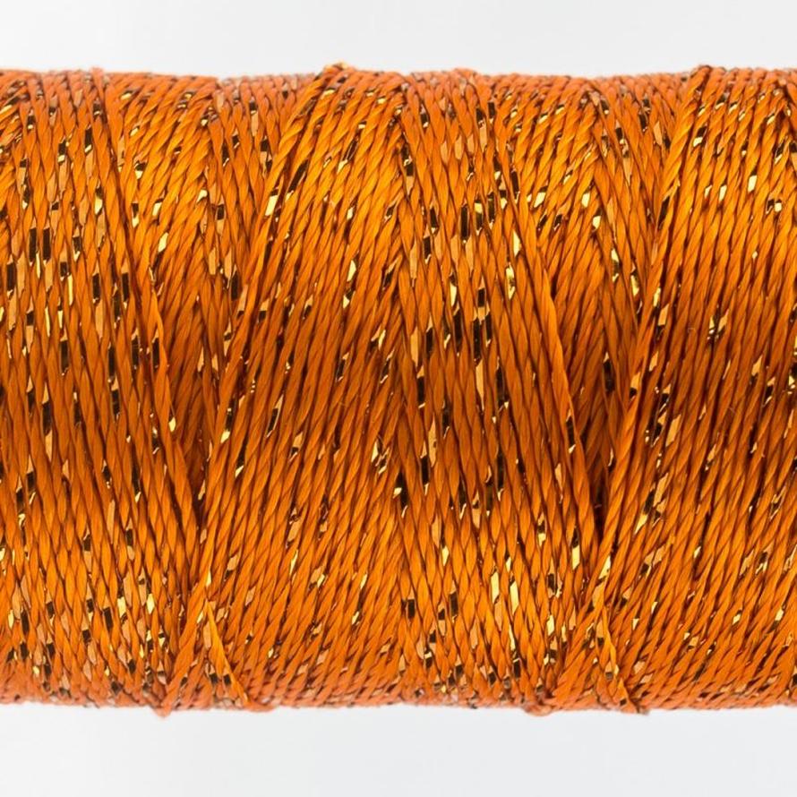 Thread - Dazzle Rayon Metallic - 8Wt - DZ27 - Orange