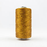 Thread - Dazzle Rayon Metallic - 8Wt - DZ328 - Golden Brown