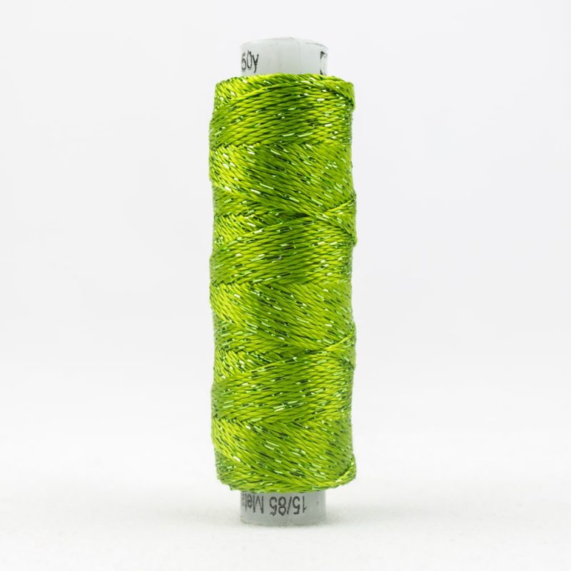 Thread - SSDazzle Rayon Metallic - 8Wt - SSDZS4146 - Greenery - 46m/50yd