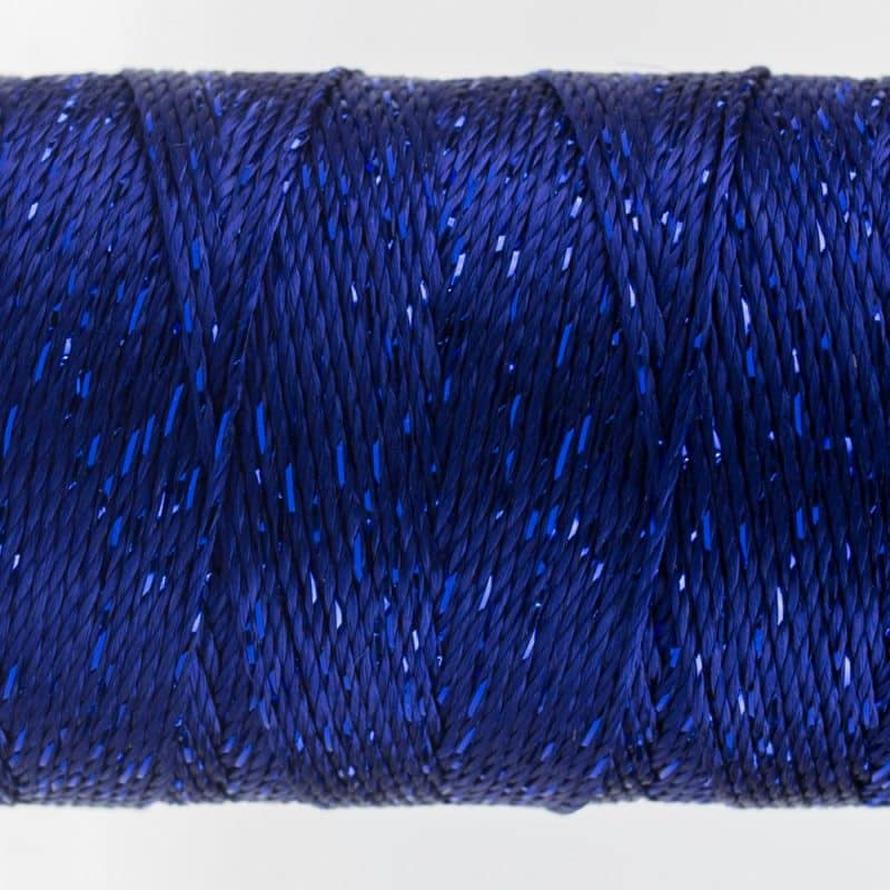 Thread - Dazzle Rayon Metallic - 8Wt - DZ50 - Dark Blue