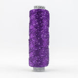 Thread - SSDazzle Rayon Metallic - 8Wt - SSDZS5110 - Sparkling Grape - 46m/50yd