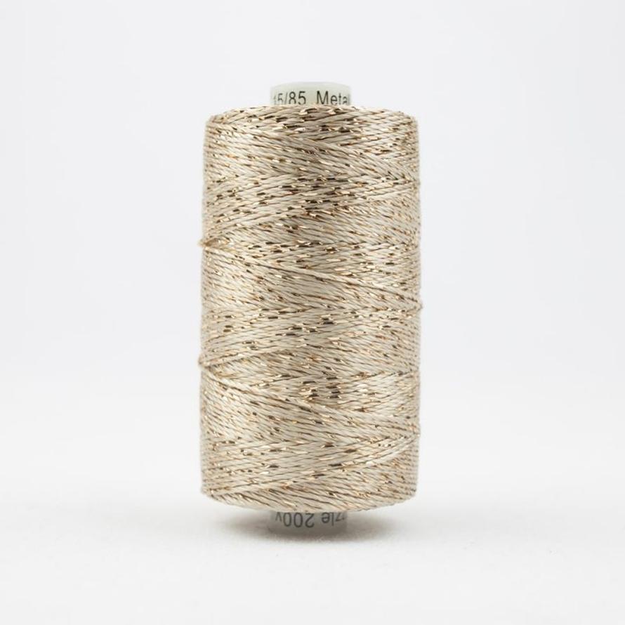 Thread - Dazzle Rayon Metallic - 8Wt - DZ7102 - Ecru