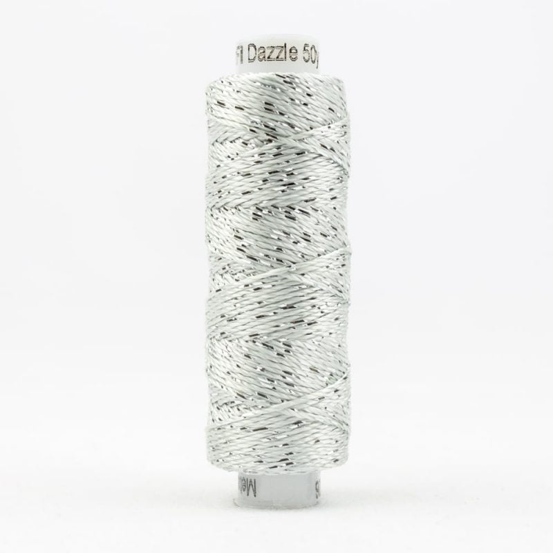 Thread - SSDazzle Rayon Metallic - 8Wt - SSDZS7126 - Summer Shower - 46m/50yd
