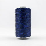 Thread - Dazzle Rayon Metallic - 8Wt - DZ7148 - Midnight Blue