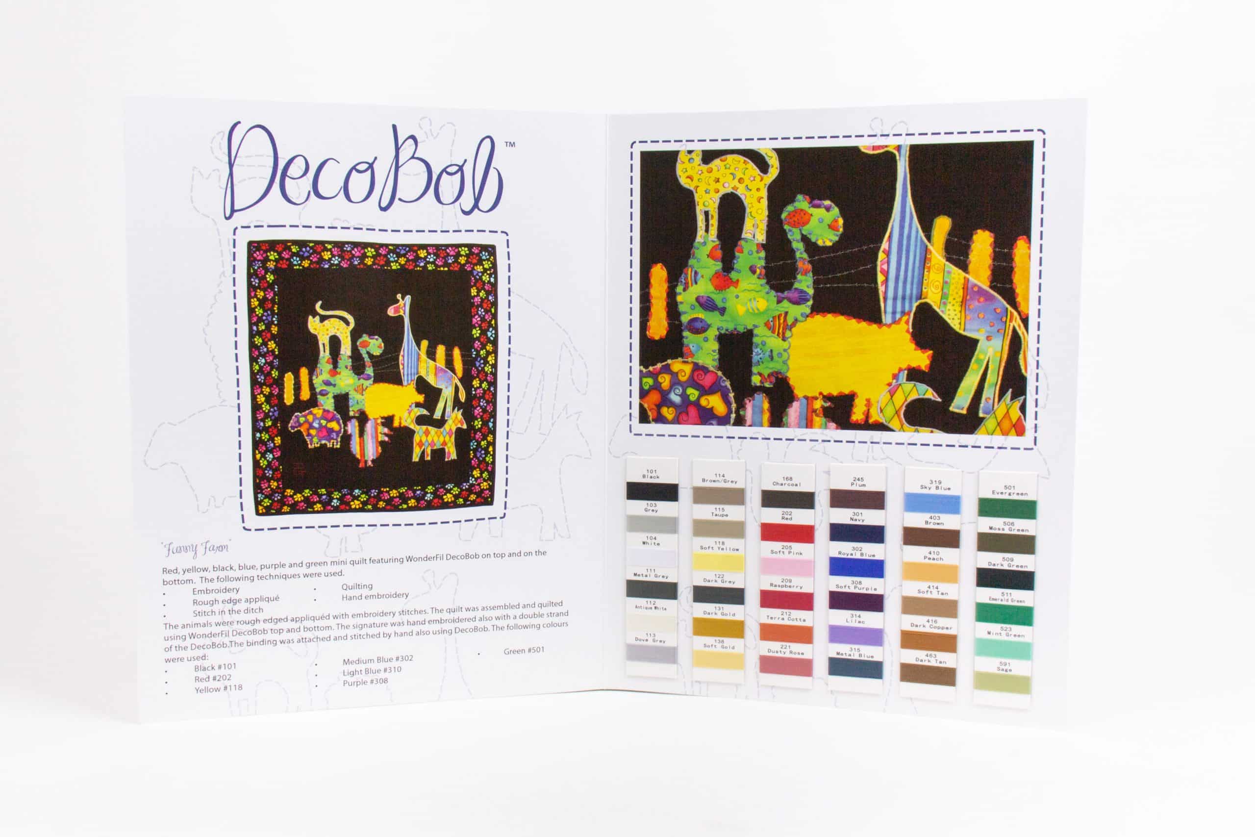 WonderFil Thread Colour Cards
