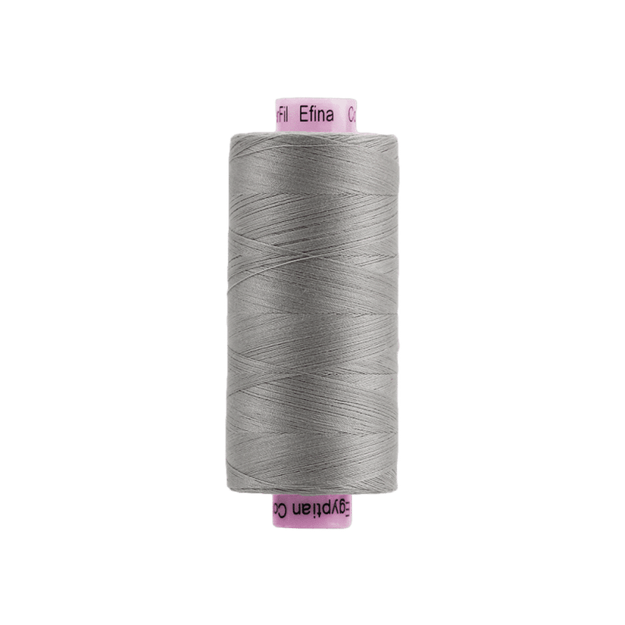 Threads - Egyptian Cotton - Efina 60Wt - EF01 - Pearl Grey (1500yd) - 150m/164yd