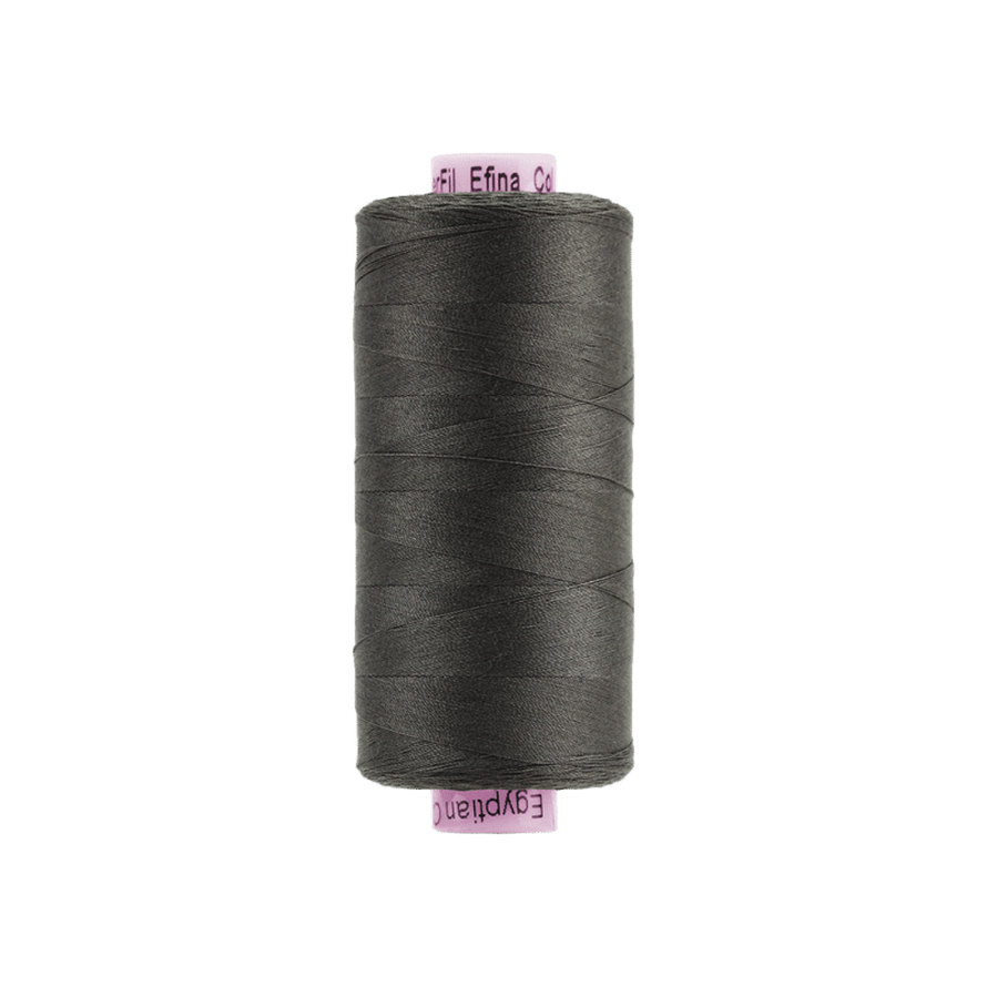 Threads - Egyptian Cotton - Efina 60Wt - EF05 - Slate (1500yd) - 150m/164yd