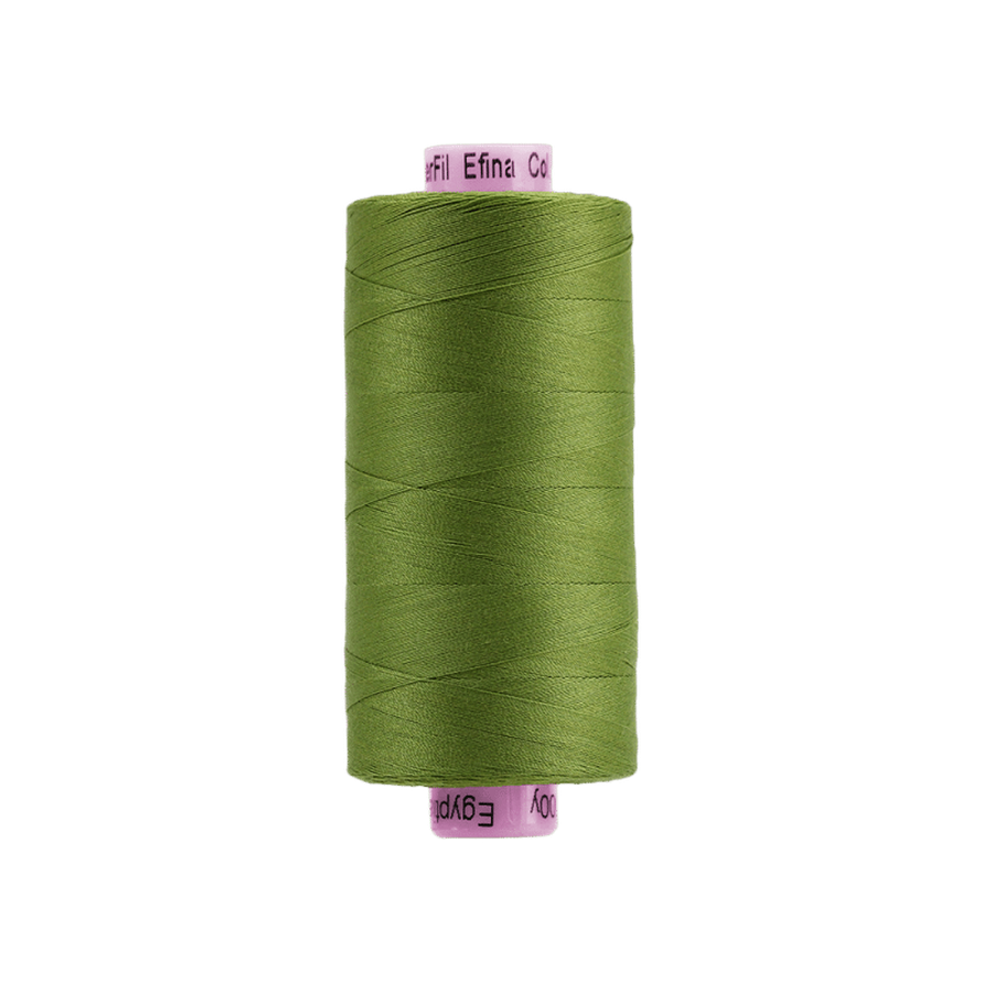 Threads - Egyptian Cotton - Efina 60Wt - EF12 - Avocado (1500yd) - 150m/164yd