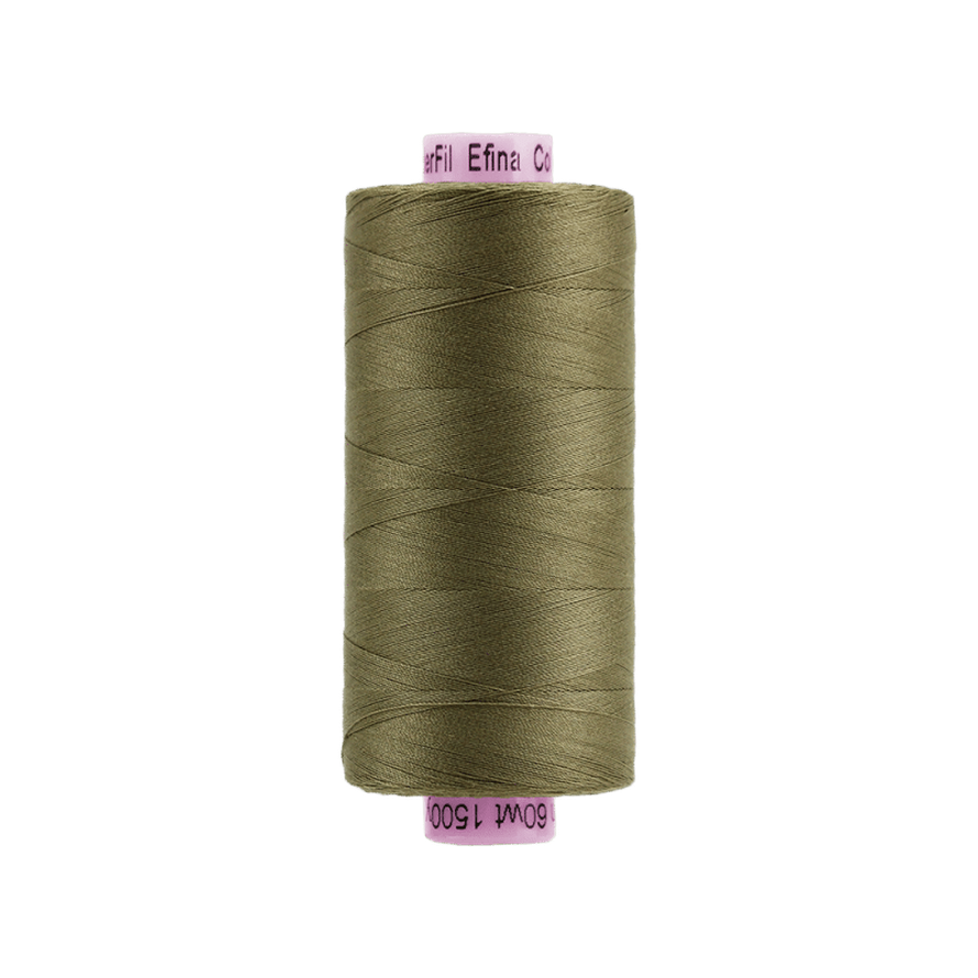 Threads - Egyptian Cotton - Efina 60Wt - EF15 - Sagebrush (1500yd) - 150m/164yd