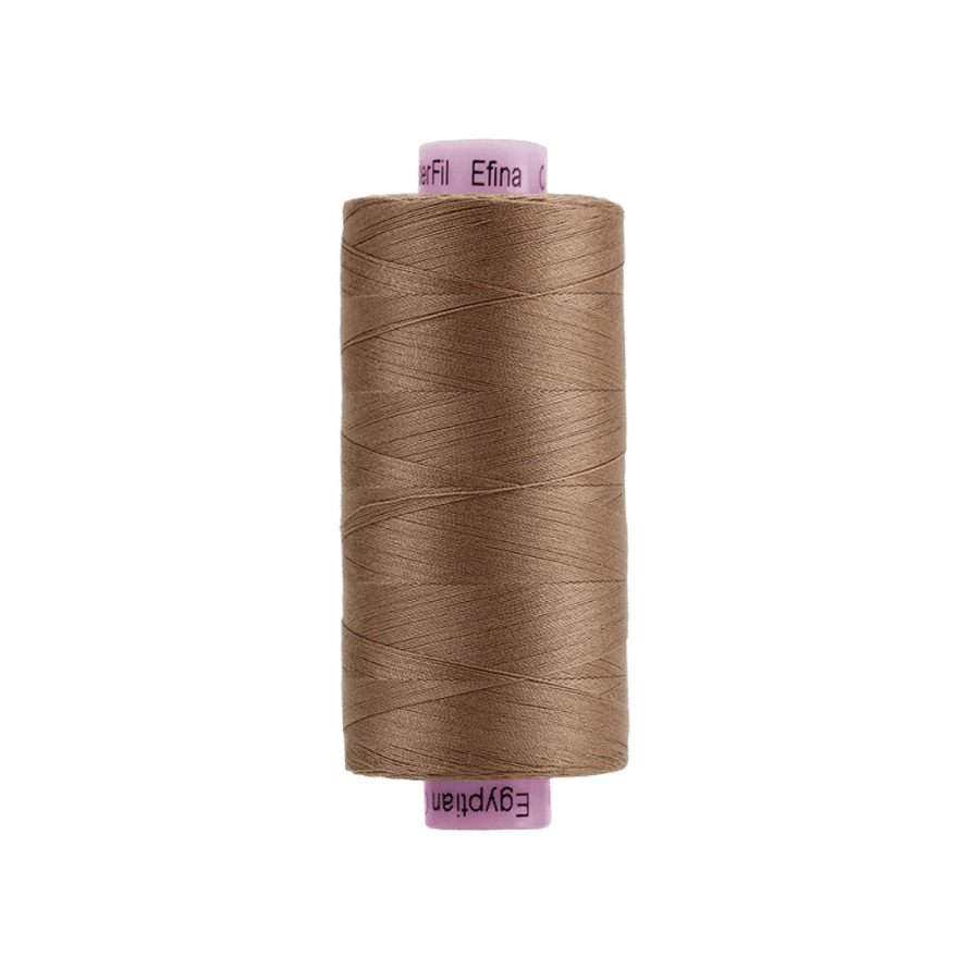 Threads - Egyptian Cotton - Efina 60Wt - EF29 - Saddle (1500yd) - 150m/164yd