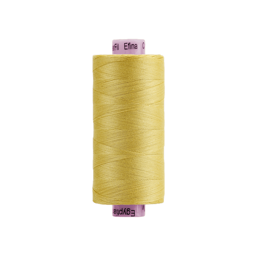 Threads - Egyptian Cotton - Efina 60Wt - EF31 - Creamed Butter (1500yd) - 150m/164yd
