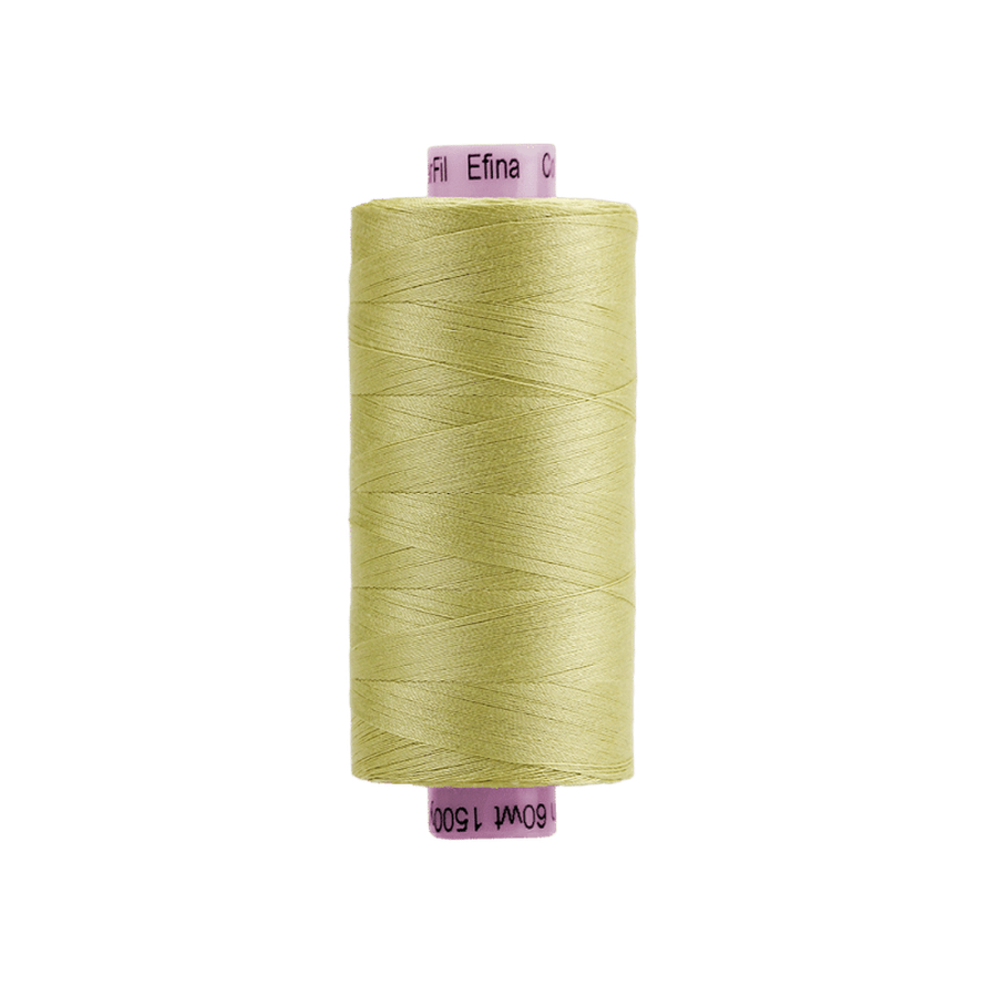 Threads - Egyptian Cotton - Efina 60Wt - EF32 - Golden Wheat (1500yd) - 150m/164yd