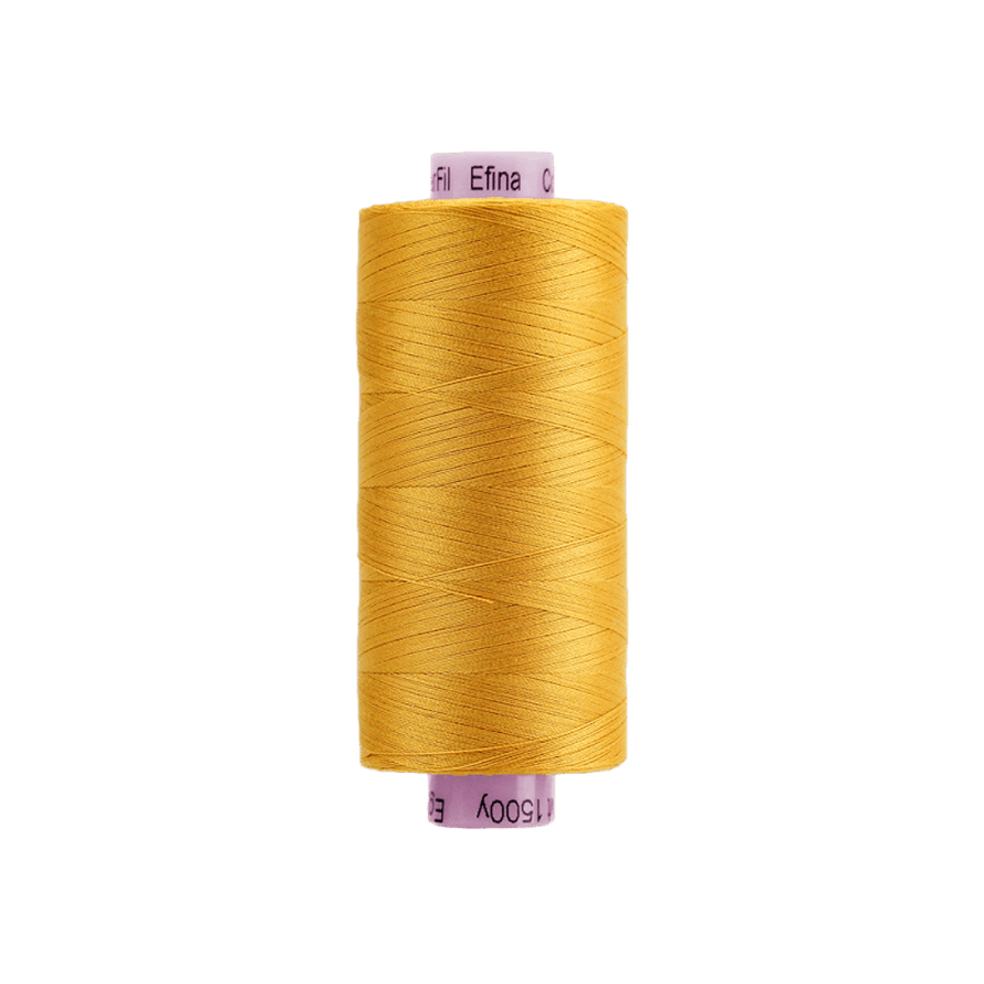 Threads - Egyptian Cotton - Efina 60Wt - EF33 - Goldenrod (1500yd) - 150m/164yd