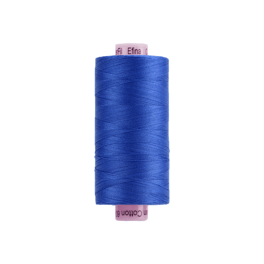 Threads - Egyptian Cotton - Efina 60Wt - EF56 - Crystal Blue (1500yd) - 150m/164yd