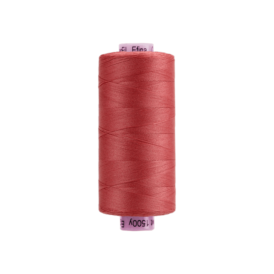 Threads - Egyptian Cotton - Efina 60Wt - EF67 - Muted Coral (1500yd) - 150m/164yd