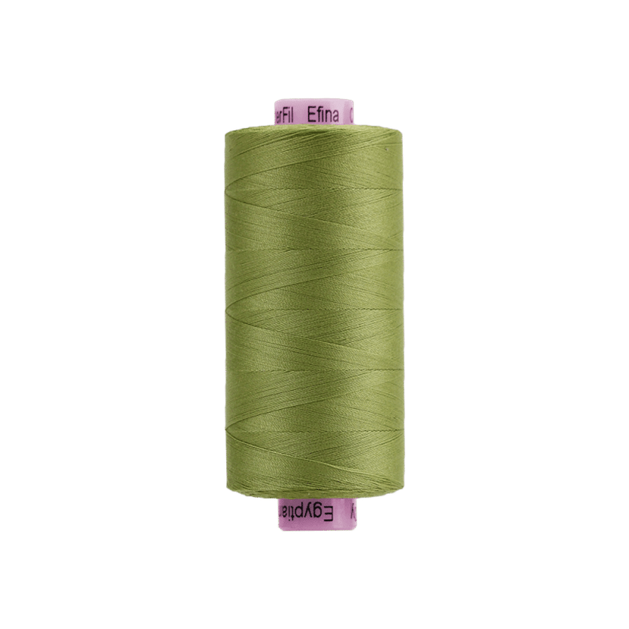 Threads - Egyptian Cotton - Efina 60Wt - EF71 - Forest Moss (1500yd) - 150m/164yd