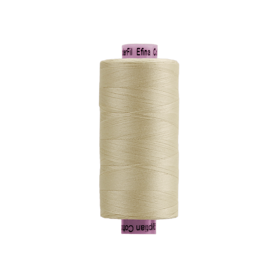 Threads - Egyptian Cotton - Efina 60Wt - EF76 - Ivory (1500yd) - 150m/164yd