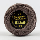 Threads - Egyptian Cotton - Eleganza 8Wt - EL5G2 - Burnished Steel - 38.4m/42yd