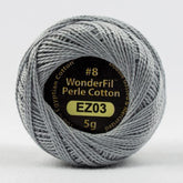 Threads - Egyptian Cotton - Eleganza 8Wt - EL5G3 - Silverware - 38.4m/42yd
