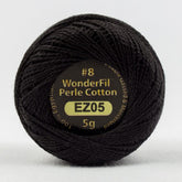 Threads - Egyptian Cotton - Eleganza 8Wt - EL5G5 - Licorice - 38.4m/42yd