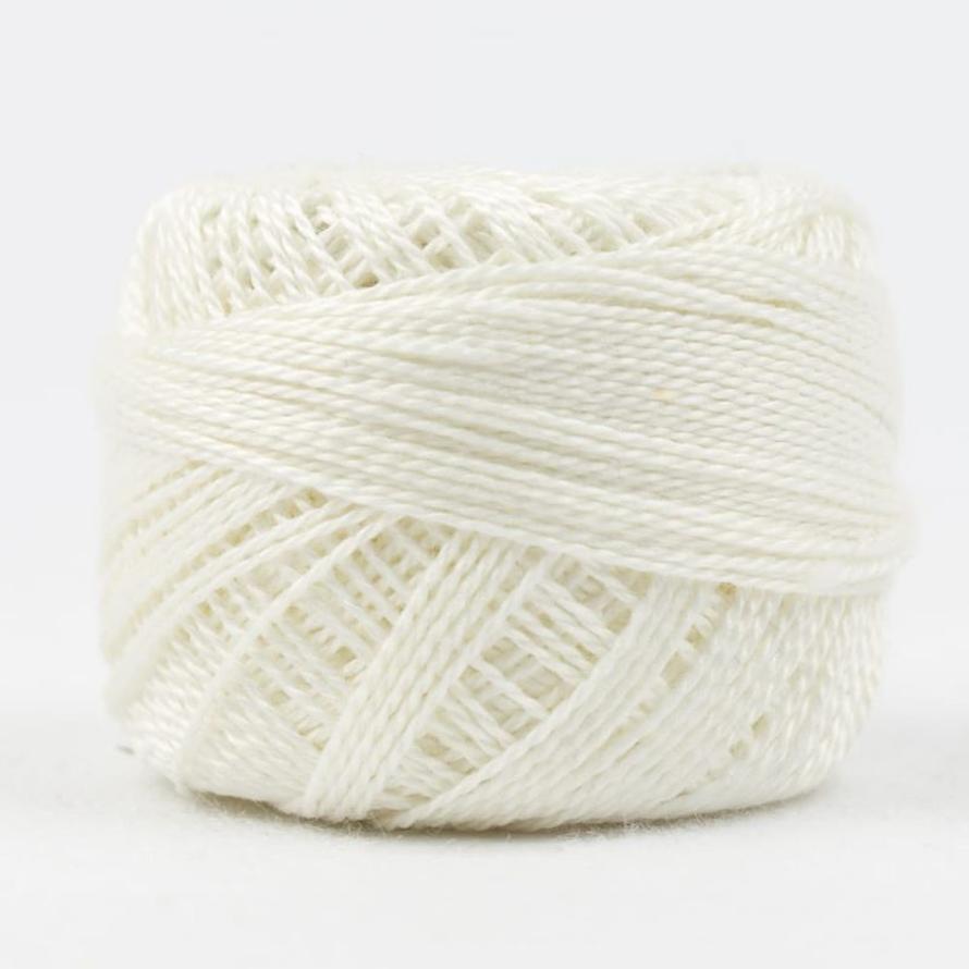 Threads - Egyptian Cotton - Eleganza 8Wt - EL5G6 - First Snow - 38.4m/42yd