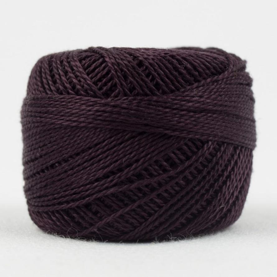 Threads - Egyptian Cotton - Eleganza 8Wt - EL5G8 - Black Lotus - 38.4m/42yd