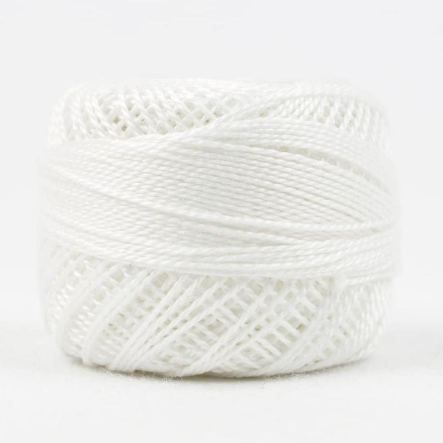 Threads - Egyptian Cotton - Eleganza 8Wt - EL5G100 - White - 38.4m/42yd