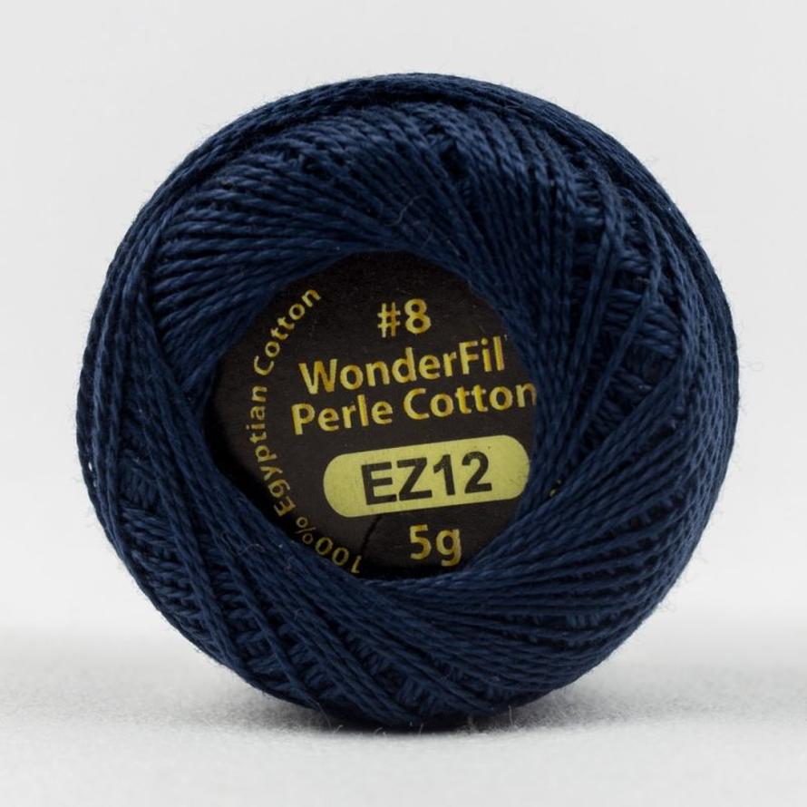 Threads - Egyptian Cotton - Eleganza 8Wt - EL5G12 - Navy - 38.4m/42yd