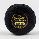Threads - Egyptian Cotton - Eleganza 8Wt - EL5G200 - Black - 38.4m/42yd